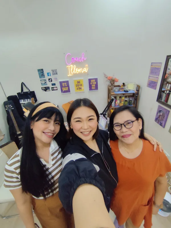 Voice coaching photo shared with Ayvi Corpuz's testimonial