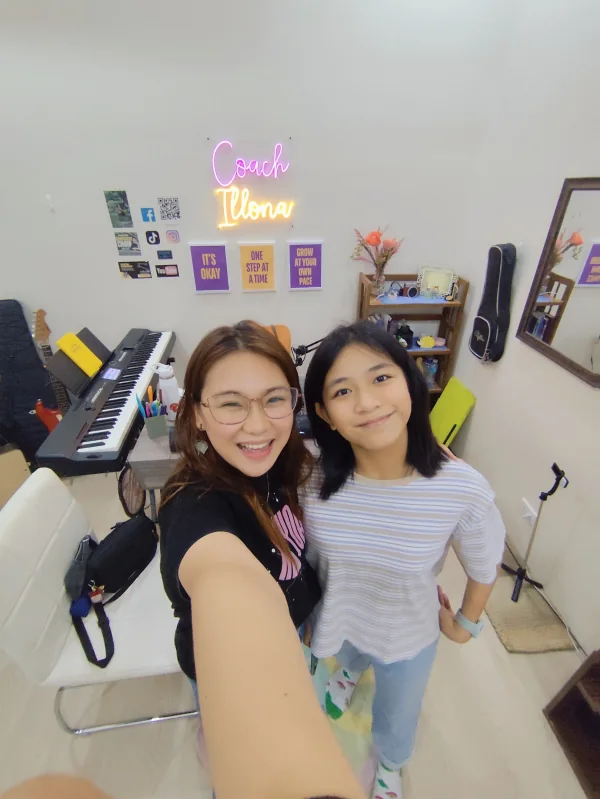 Voice coaching photo shared with Hannah Diolala's testimonial